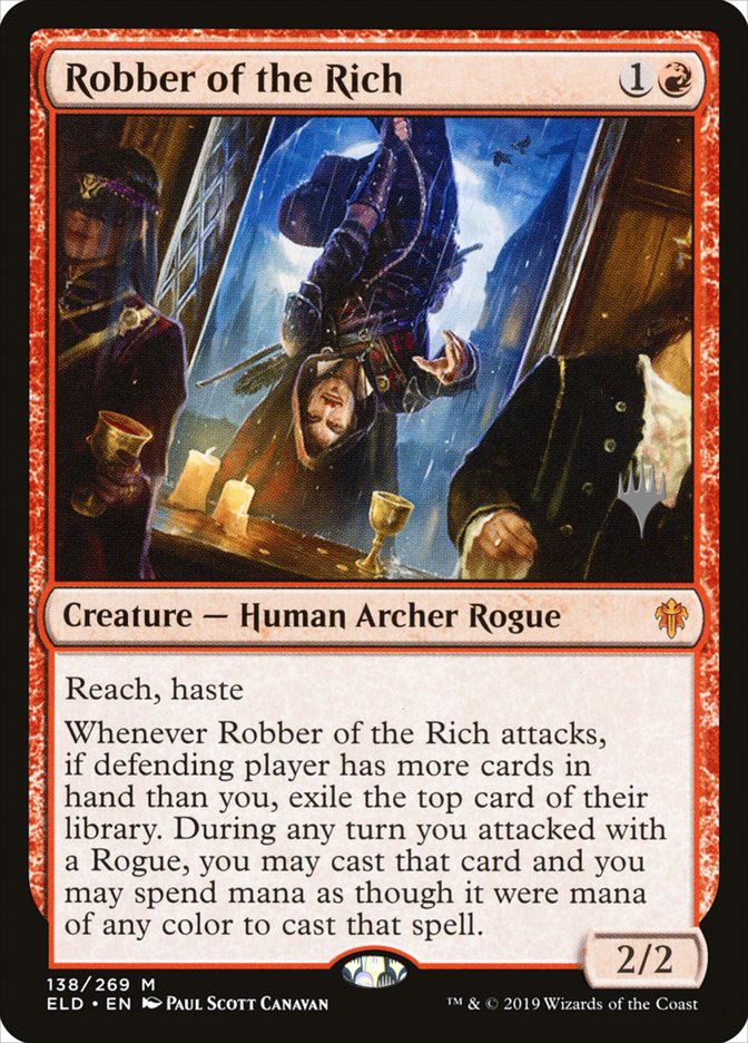 Robber of the Rich (Promo Pack) [Throne of Eldraine Promos] | Devastation Store