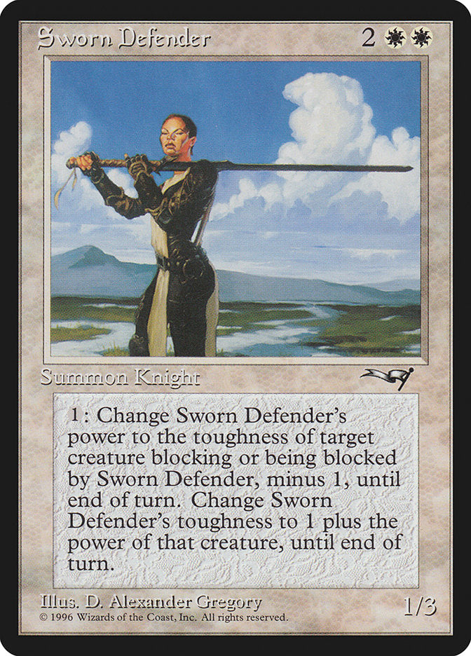 Sworn Defender [Alliances] - Devastation Store | Devastation Store