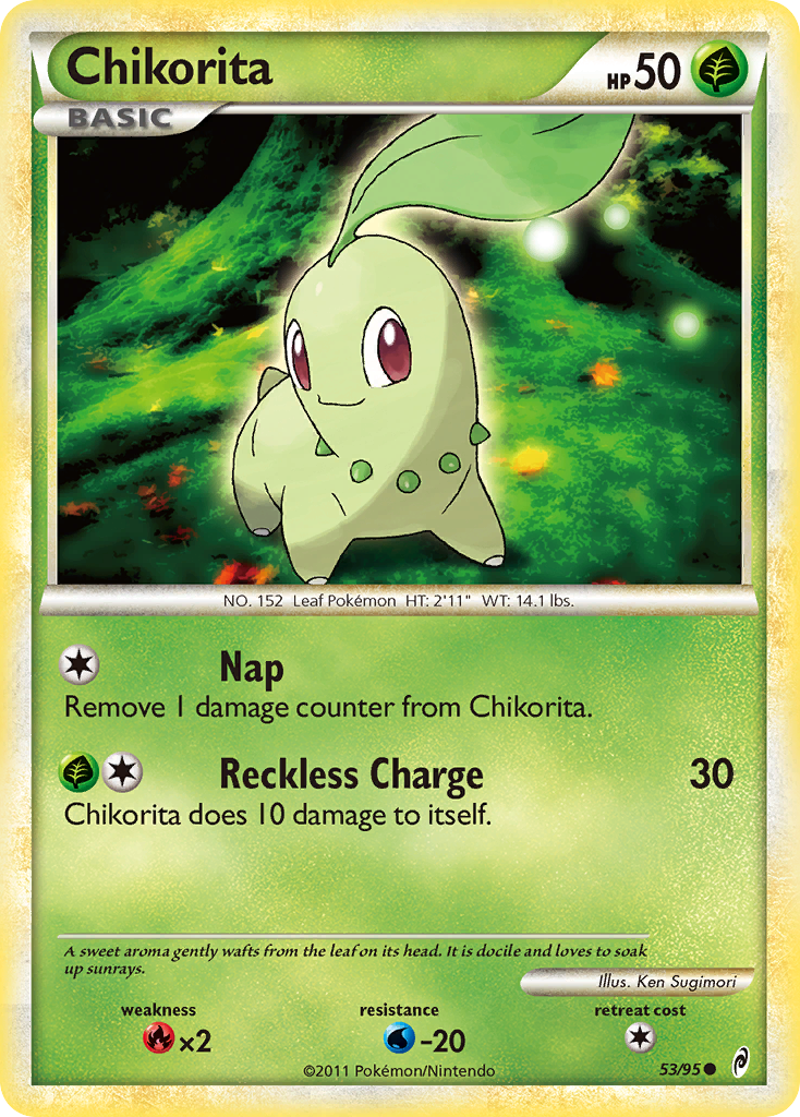 Chikorita (53/95) [HeartGold & SoulSilver: Call of Legends] | Devastation Store