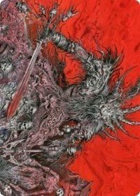 Varragoth, Bloodsky Sire Art Card [Kaldheim: Art Series] | Devastation Store