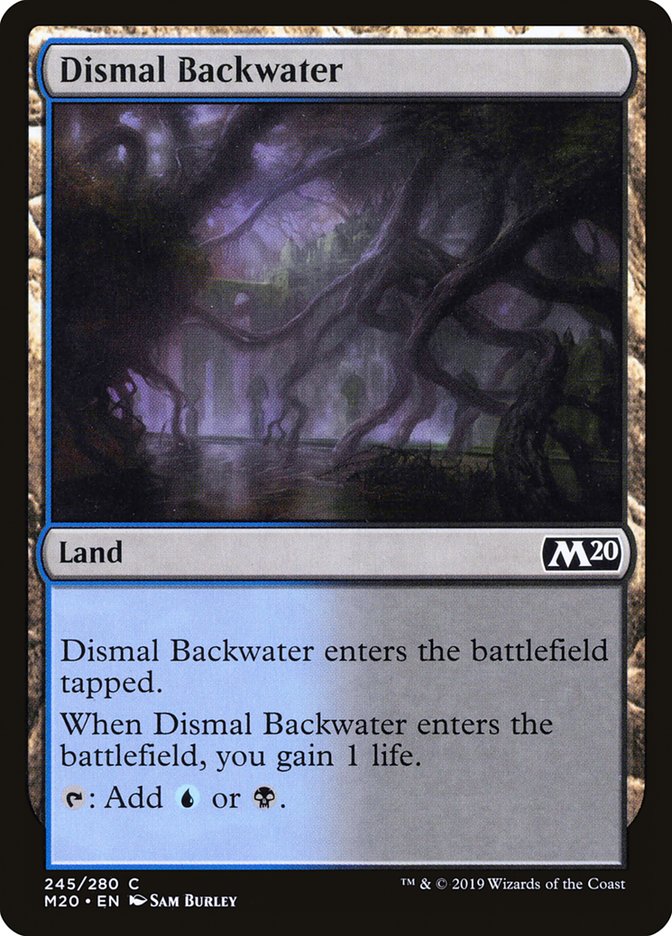 Dismal Backwater [Core Set 2020] | Devastation Store