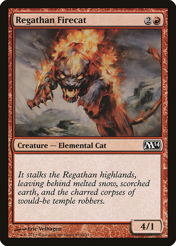 Regathan Firecat [Magic 2014] - Devastation Store | Devastation Store