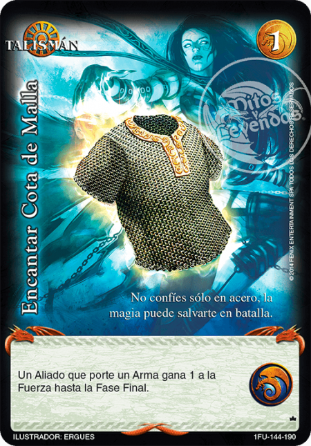 (1FU-144-190) Encantar Cota de Malla – Vasallo - Devastation Store | Devastation Store