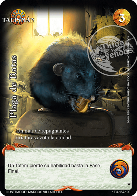 (1FU-157-190) Plaga de Ratas – Vasallo - Devastation Store | Devastation Store