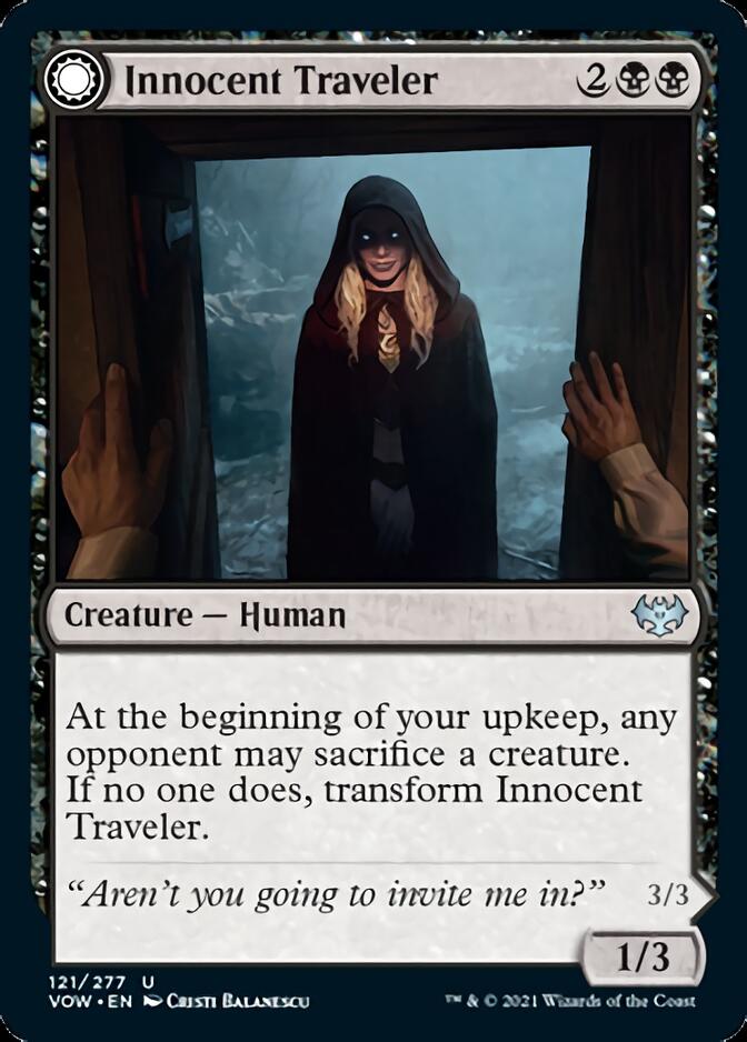 Innocent Traveler // Malicious Invader [Innistrad: Crimson Vow] | Devastation Store