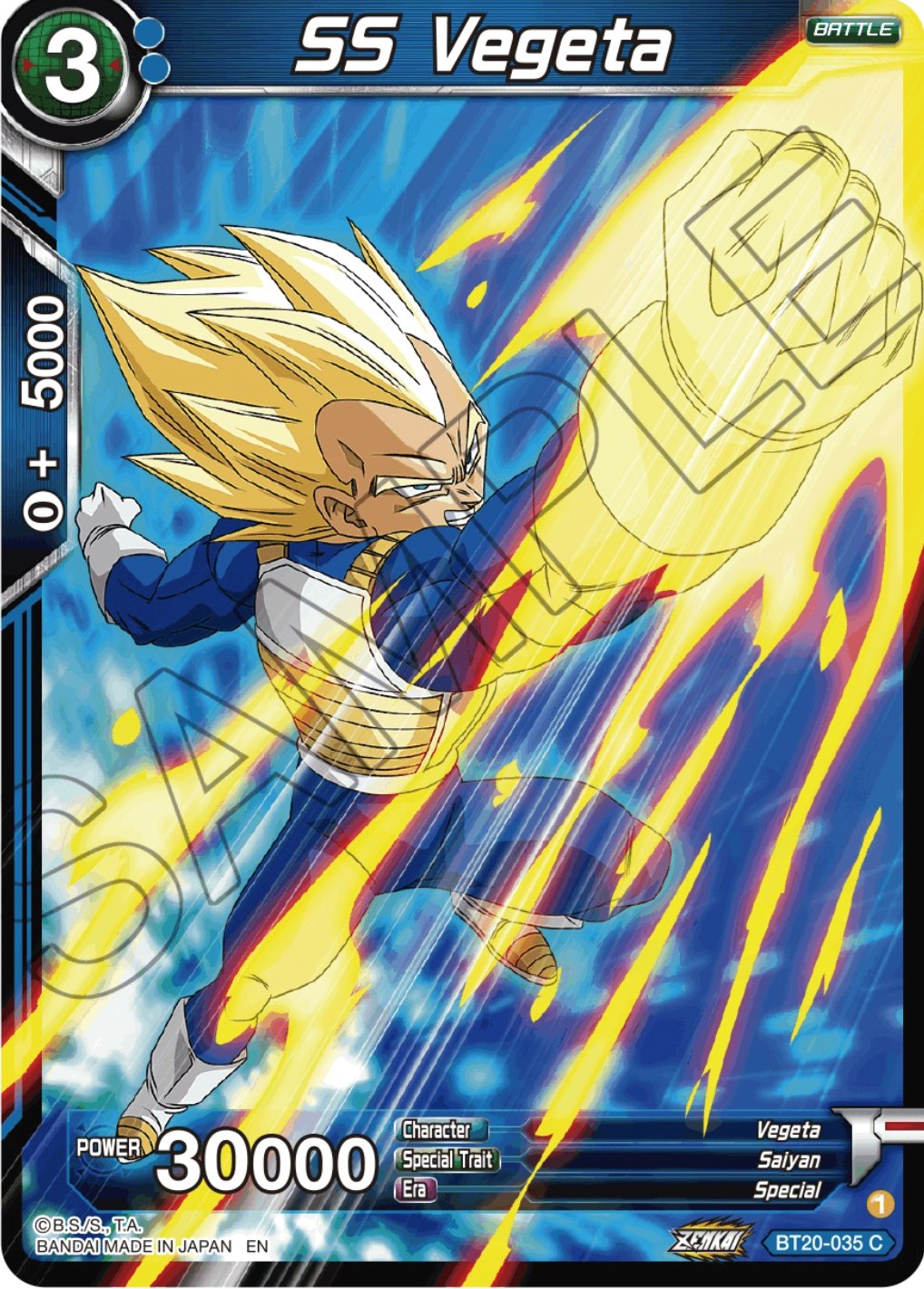 SS Vegeta (BT20-035) [Power Absorbed] | Devastation Store