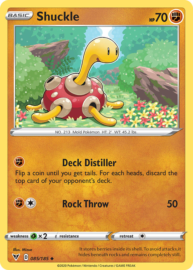 Shuckle (085/185) [Sword & Shield: Vivid Voltage] | Devastation Store