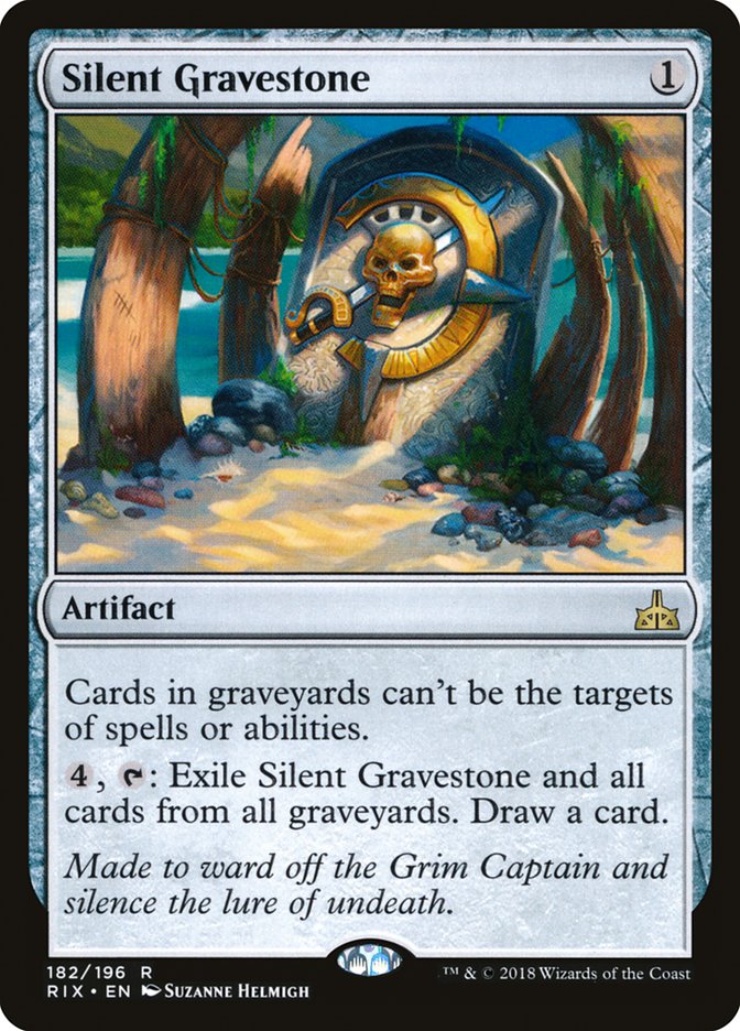 Silent Gravestone [Rivals of Ixalan] | Devastation Store