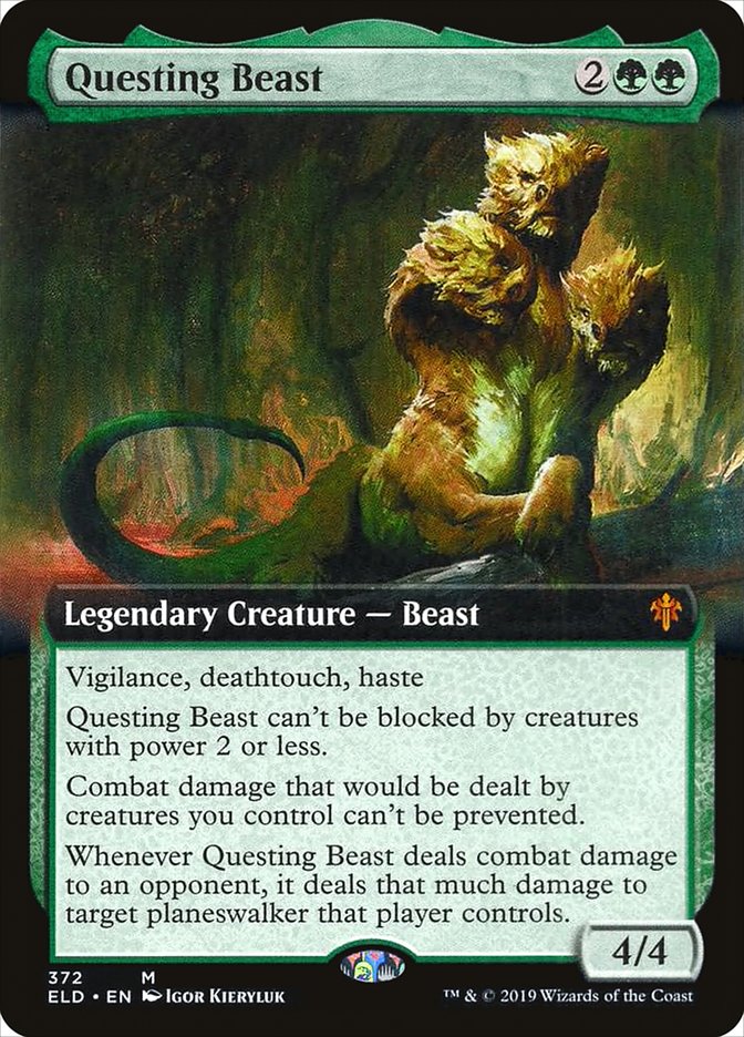 Questing Beast (Extended) [Throne of Eldraine] | Devastation Store