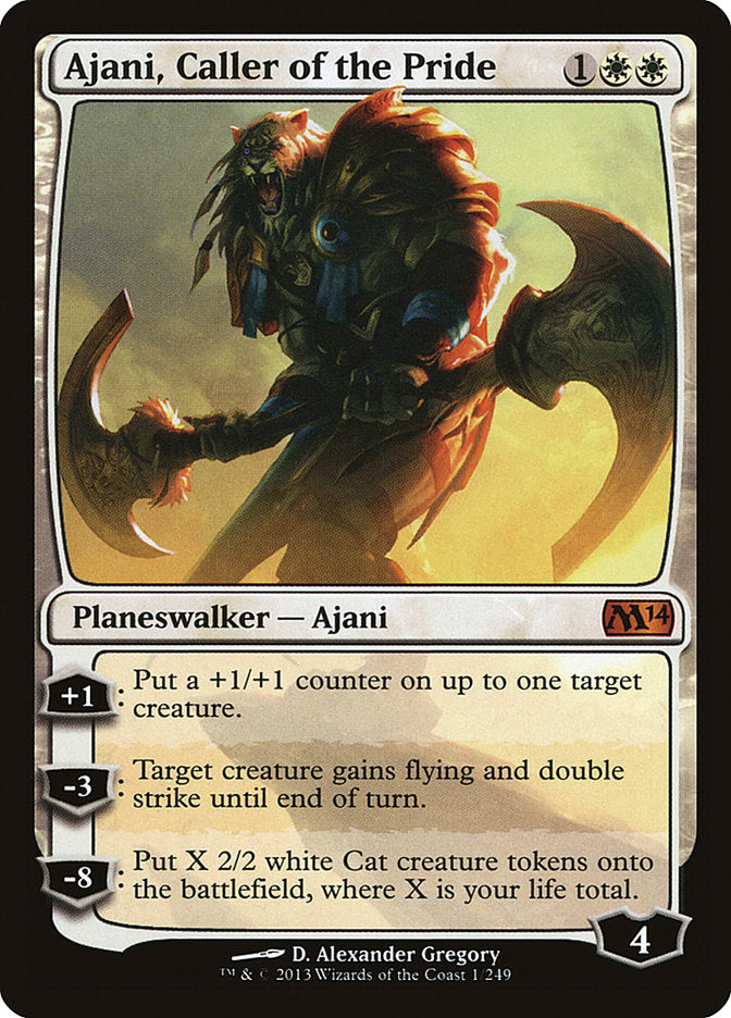 Ajani, Caller of the Pride [Magic 2014] - Devastation Store | Devastation Store