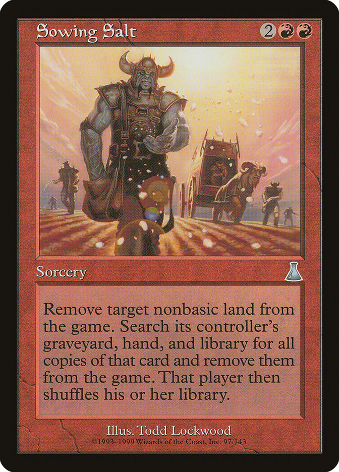 Sowing Salt [Urza's Destiny] | Devastation Store