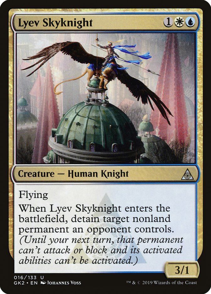 Lyev Skyknight [Ravnica Allegiance Guild Kit] | Devastation Store