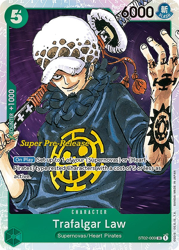 Trafalgar Law [Super Pre-Release Starter Deck: Worst Generation] | Devastation Store