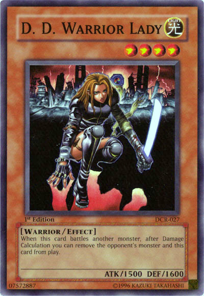 D.D. Warrior Lady [DCR-027] Super Rare | Devastation Store