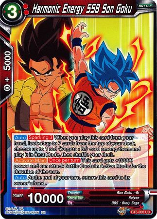 Harmonic Energy SSB Son Goku [BT6-003] | Devastation Store