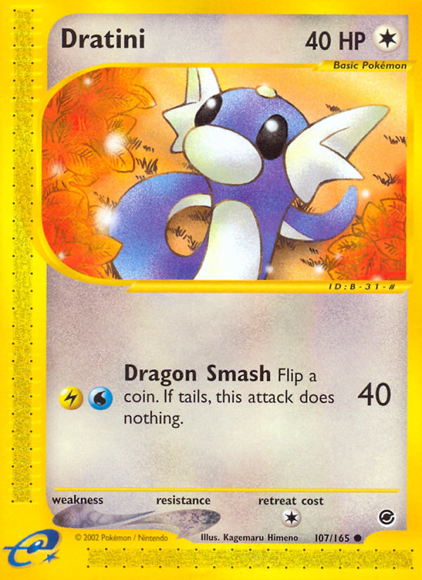 Dratini (107/165) [Expedition: Base Set] | Devastation Store