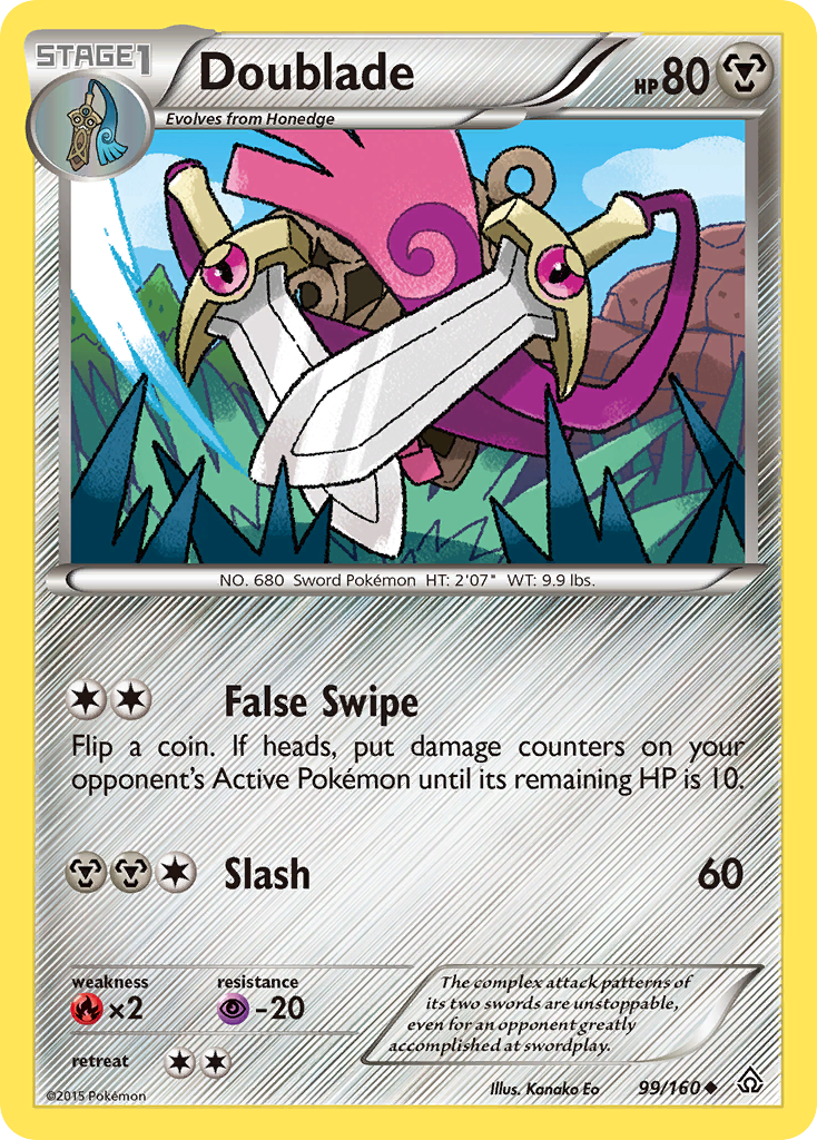 Doublade (99/160) [XY: Primal Clash] | Devastation Store