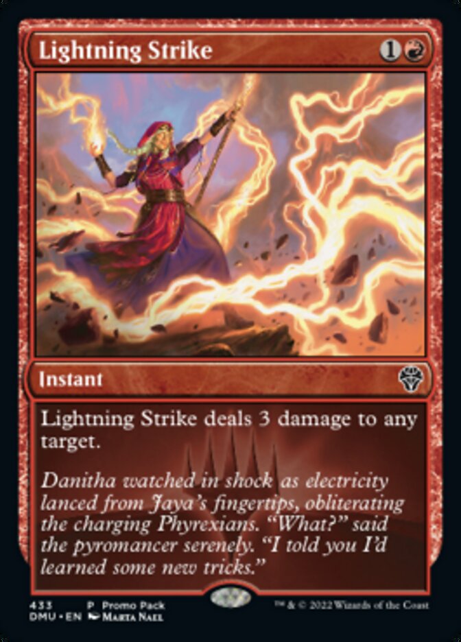 Lightning Strike (Promo Pack) [Dominaria United Promos] | Devastation Store