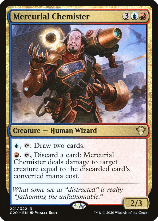 Mercurial Chemister [Commander 2020] | Devastation Store