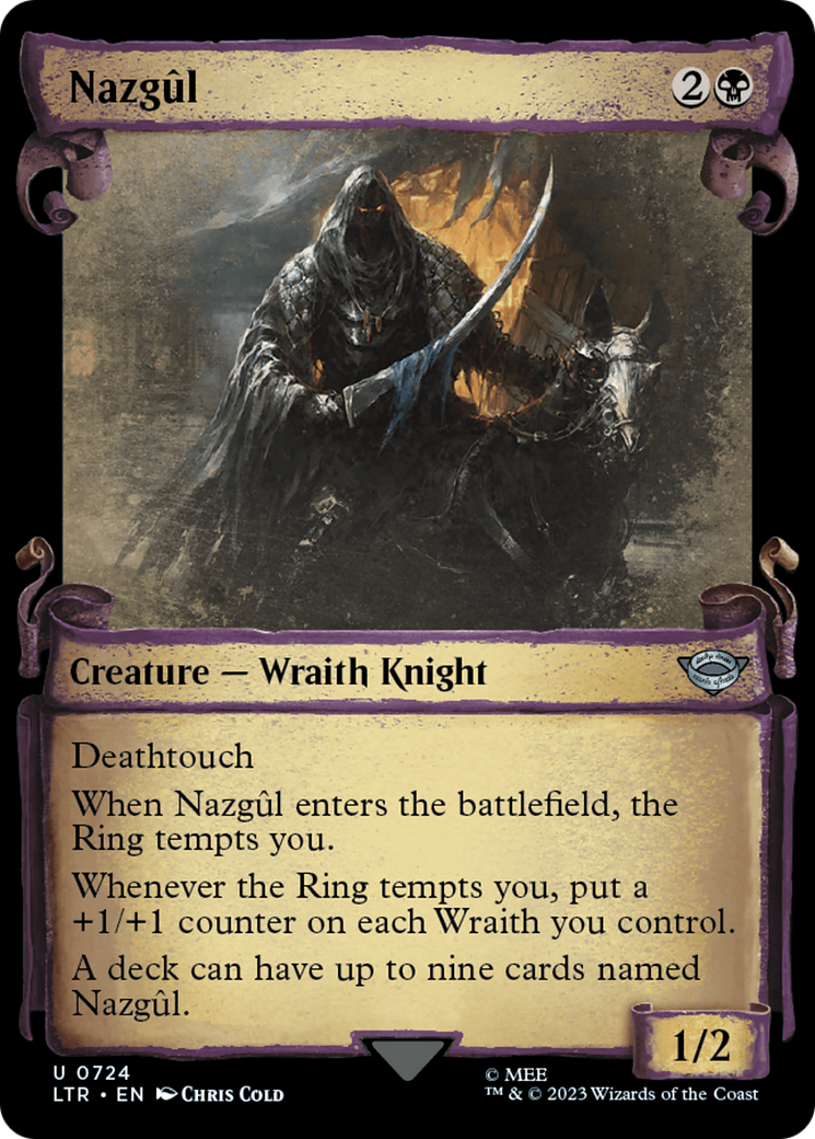 Nazgul (0724) [The Lord of the Rings: Tales of Middle-Earth Showcase Scrolls] | Devastation Store