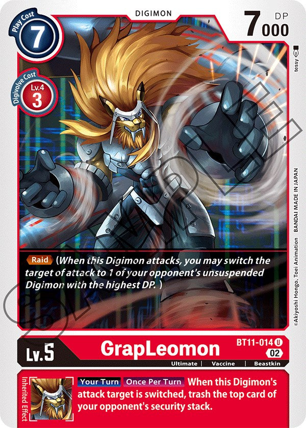 GrapLeomon [BT11-014] [Dimensional Phase] | Devastation Store