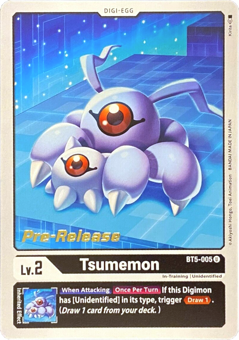 Tsumemon [BT5-005] [Battle of Omni Pre-Release Promos] | Devastation Store