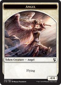 Angel // Soldier Double-sided Token [Commander 2018 Tokens] | Devastation Store