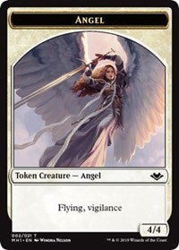 Angel (002) // Zombie (007) Double-sided Token [Modern Horizons Tokens] | Devastation Store