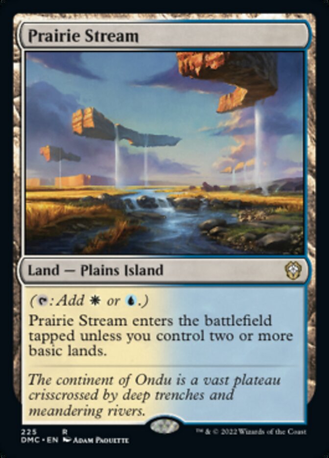Prairie Stream [Dominaria United Commander] | Devastation Store