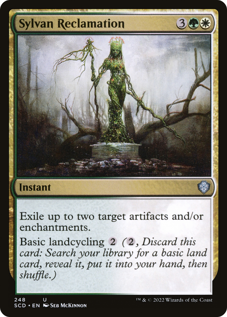 Sylvan Reclamation [Starter Commander Decks] | Devastation Store