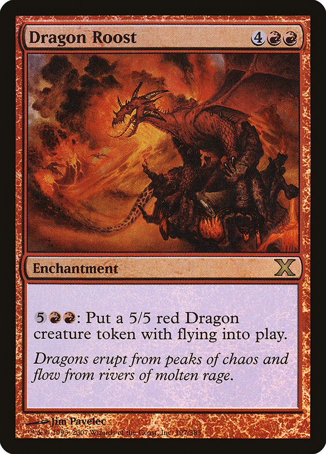 Dragon Roost (Premium Foil) [Tenth Edition] | Devastation Store