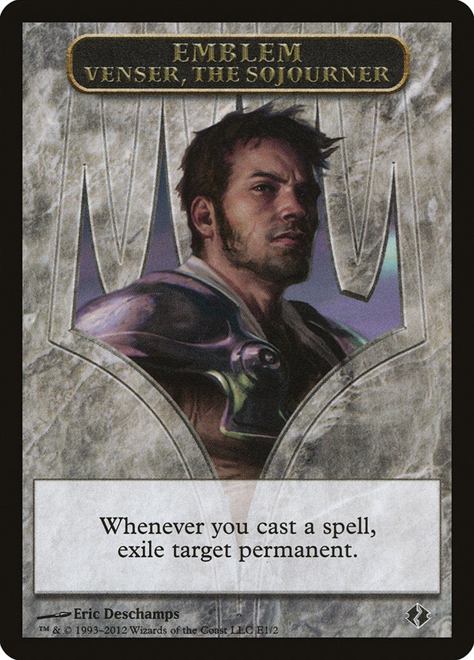 Venser, the Sojourner Emblem [Duel Decks: Venser vs. Koth Tokens] | Devastation Store