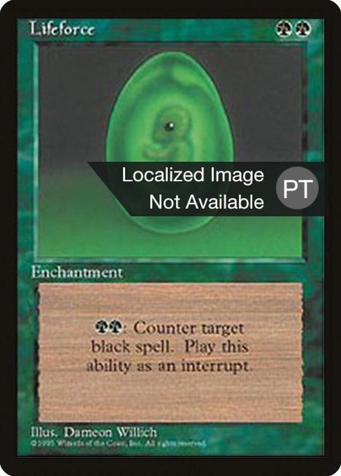 Lifeforce [Fourth Edition (Foreign Black Border)] | Devastation Store