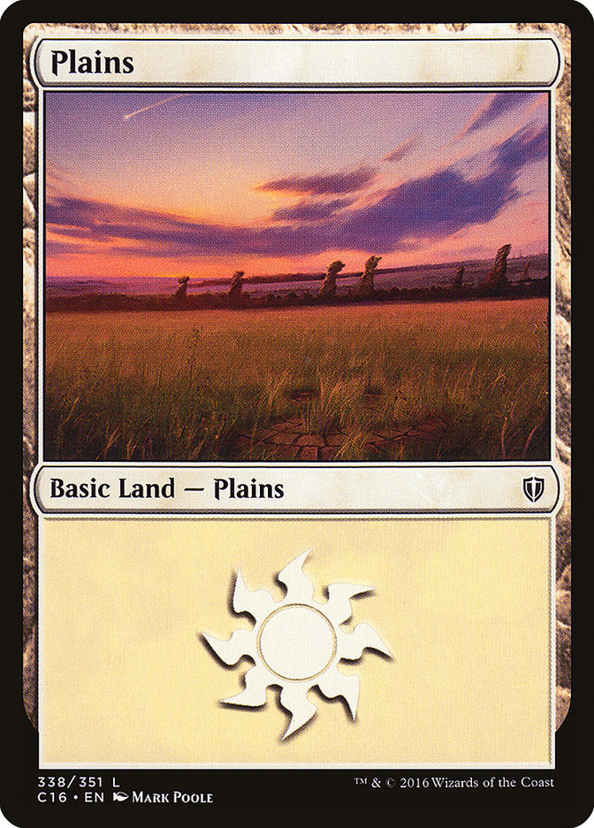 Plains (338) [Commander 2016] | Devastation Store