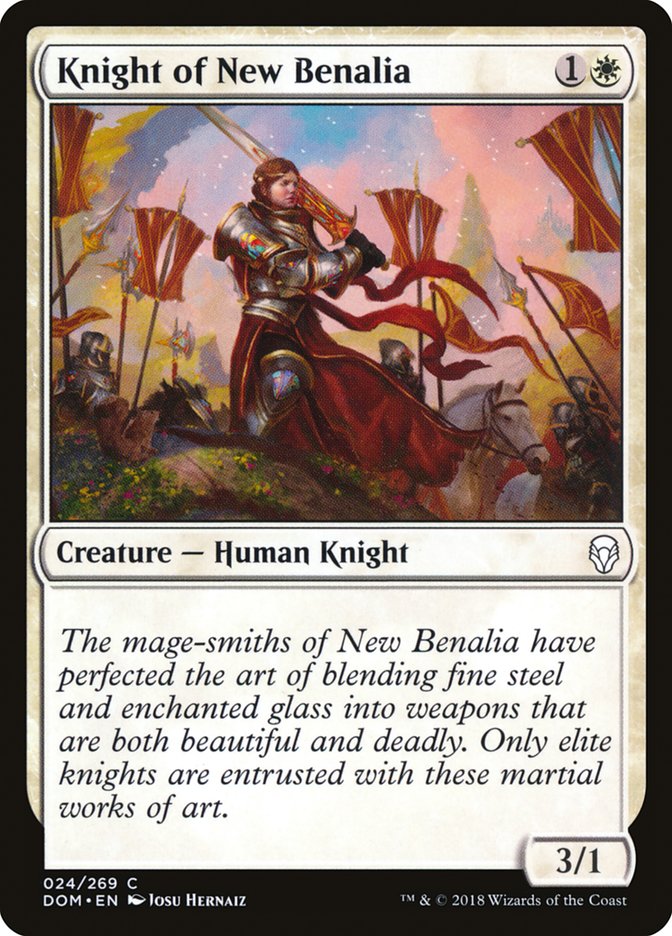 Knight of New Benalia [Dominaria] - Devastation Store | Devastation Store