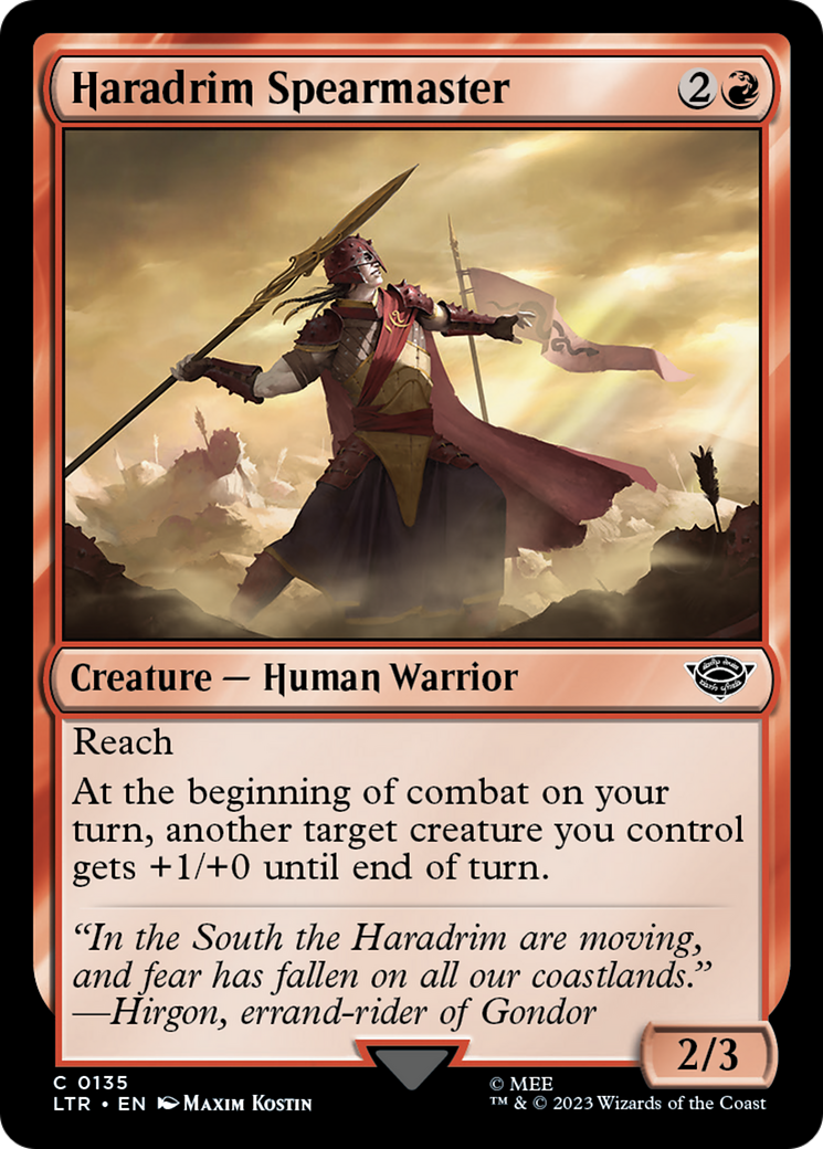 Haradrim Spearmaster [The Lord of the Rings: Tales of Middle-Earth] | Devastation Store
