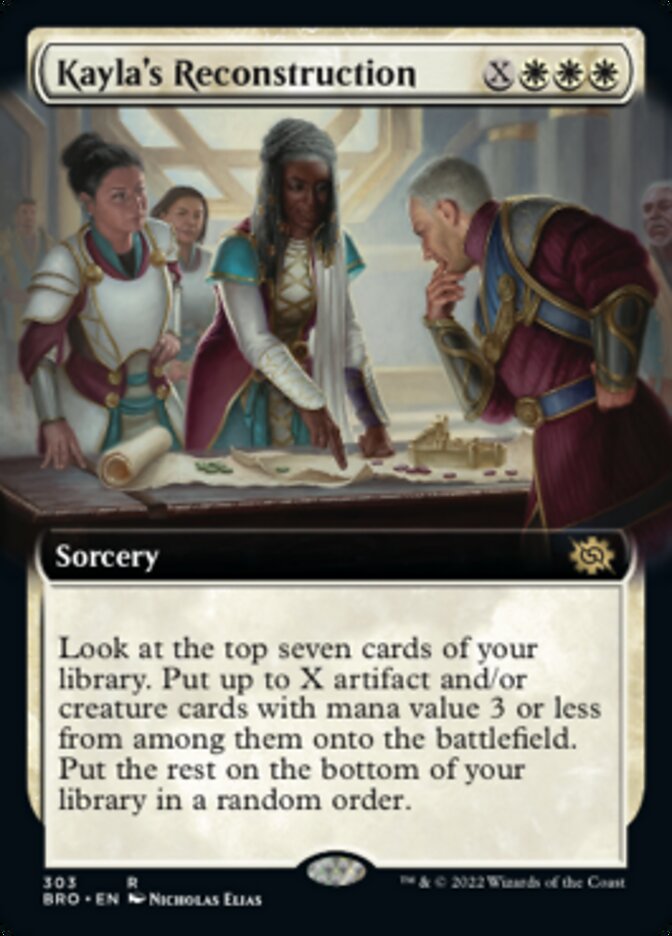 Kayla's Reconstruction (Extended Art) [The Brothers' War] | Devastation Store