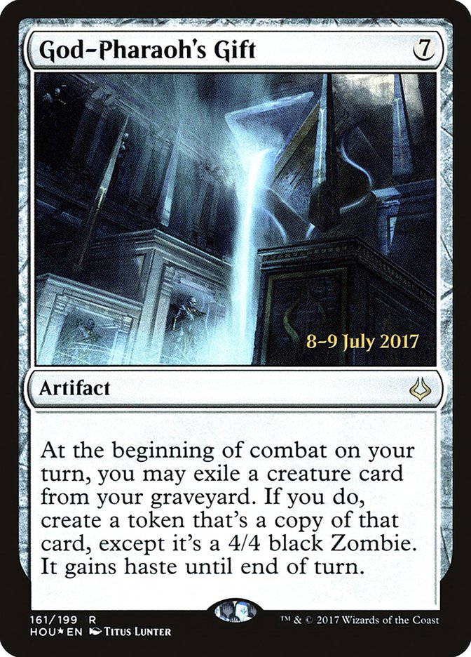 God-Pharaoh's Gift  [Hour of Devastation Prerelease Promos] | Devastation Store