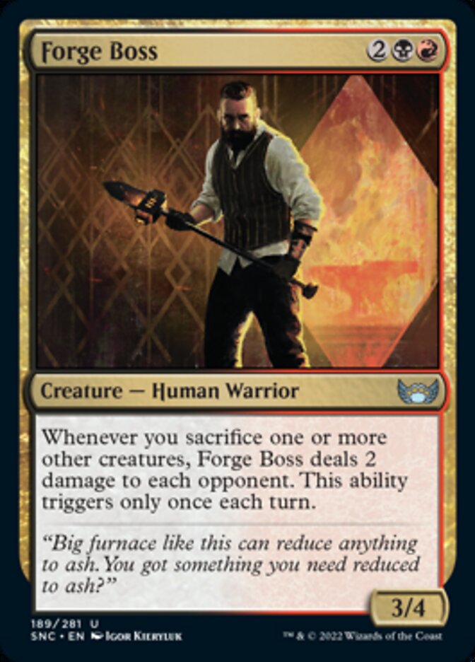 Forge Boss [Streets of New Capenna] | Devastation Store