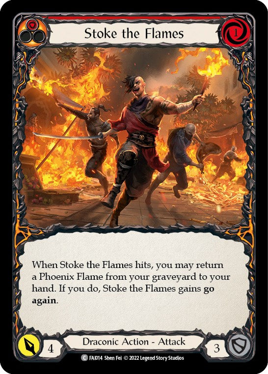 Stoke the Flames [FAI014] (Uprising Fai Blitz Deck) | Devastation Store