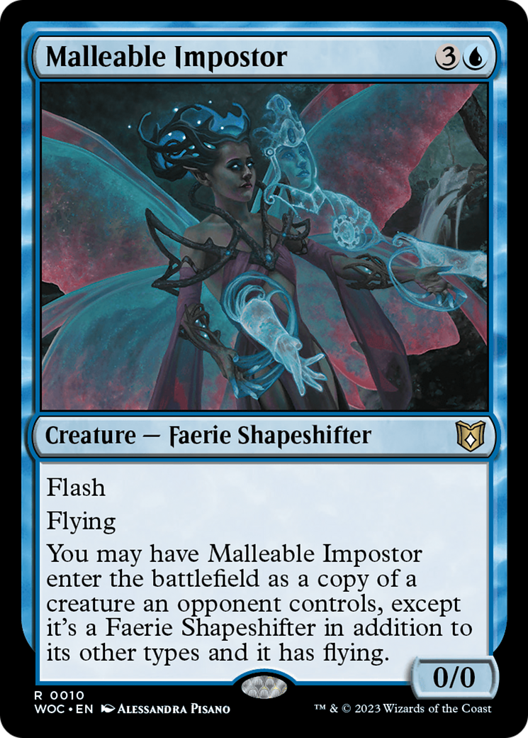 Malleable Impostor [Wilds of Eldraine Commander] | Devastation Store