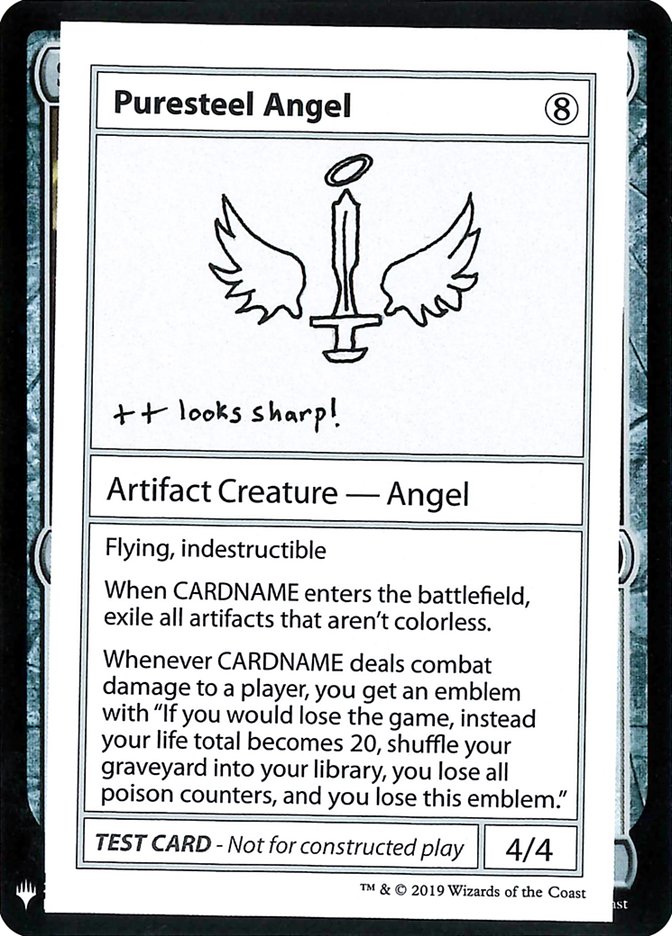 Puresteel Angel [Mystery Booster Playtest Cards] | Devastation Store