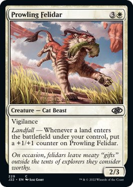 Prowling Felidar [Jumpstart 2022] | Devastation Store