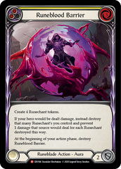 Runeblood Barrier [CRU144] 1st Edition Rainbow Foil - Devastation Store | Devastation Store