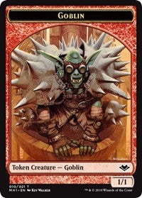 Goblin (010) // Bear (011) Double-sided Token [Modern Horizons Tokens] | Devastation Store