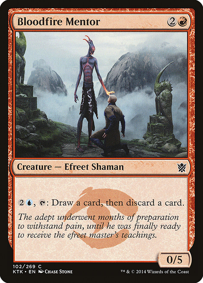 Bloodfire Mentor [Khans of Tarkir] - Devastation Store | Devastation Store