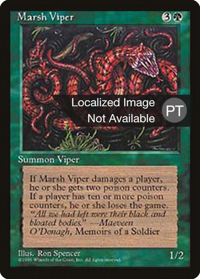 Marsh Viper [Fourth Edition (Foreign Black Border)] | Devastation Store