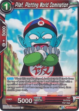 Pilaf, Plotting World Domination (BT10-019) [Rise of the Unison Warrior 2nd Edition] | Devastation Store