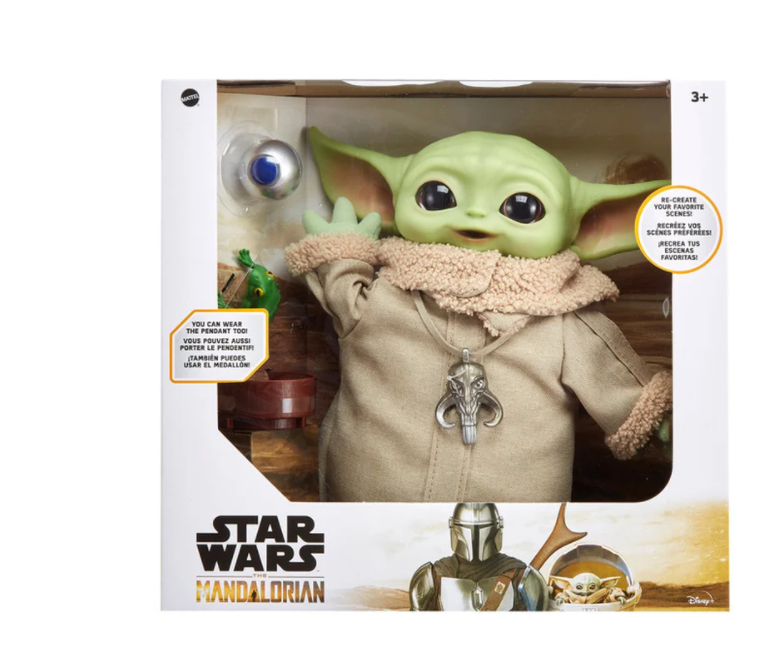 Peluche Baby Yoda Grogu Original Disney Bundle El Mandaloriano | Devastation Store