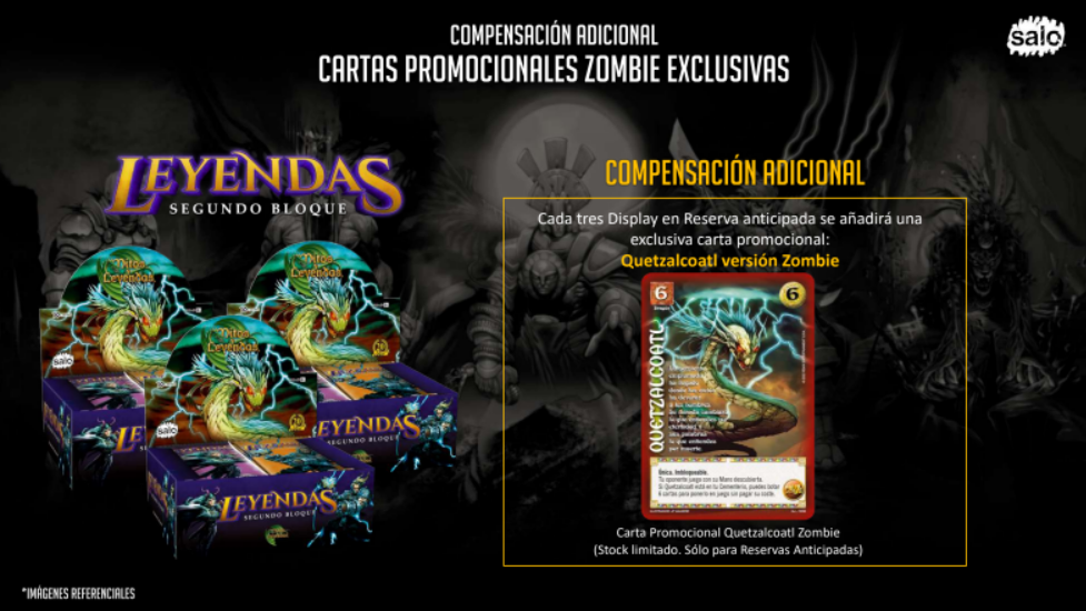 Caja 24 sobres Leyendas Segundo Bloque, Mitos y leyendas | Devastation Store